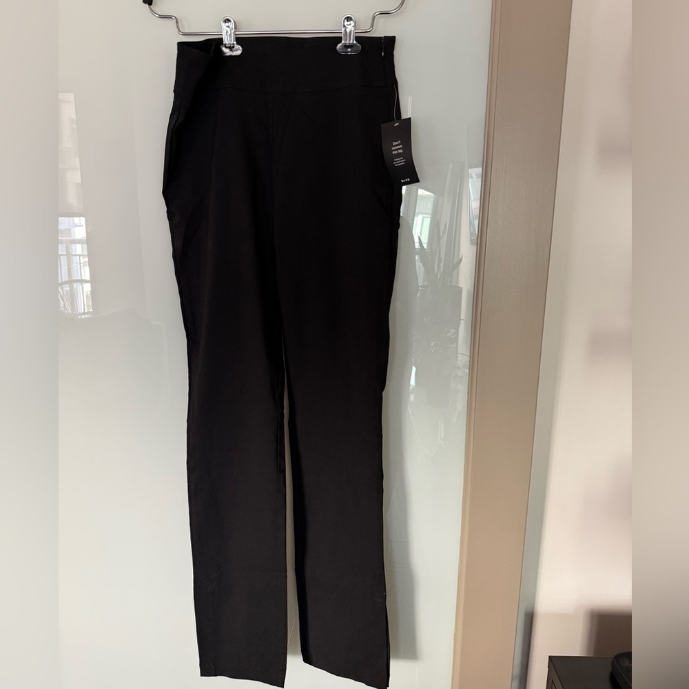 Slim-fit Super Stretch Slit Pants - Picture 4 of 6